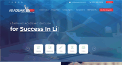 Desktop Screenshot of akademik.com.tr